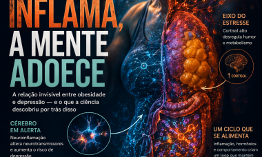 Quando o corpo inflama a mente